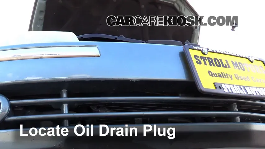 2004 Hyundai XG350 L 3.5L V6 Oil Change Oil and Oil Filter